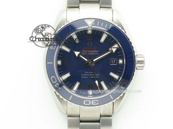 0106 Fashionable De Ville Prestige Real Power Reserve SS TW 1:1 Best Edition White Dial Blue Markers On Leather Strap A 8094